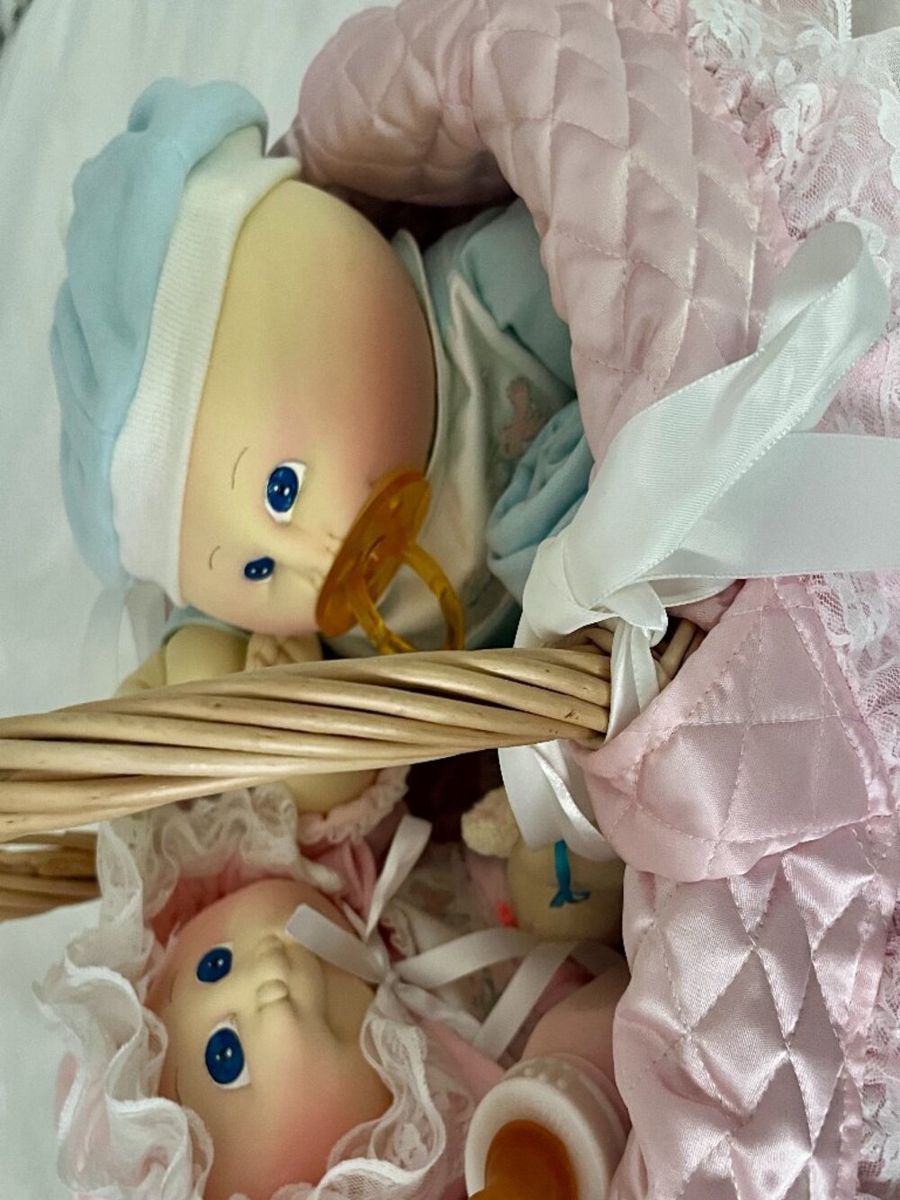 Cabbage Patch Kids Dolls Twin Preemie Edition Little People Cloth Face Dolls